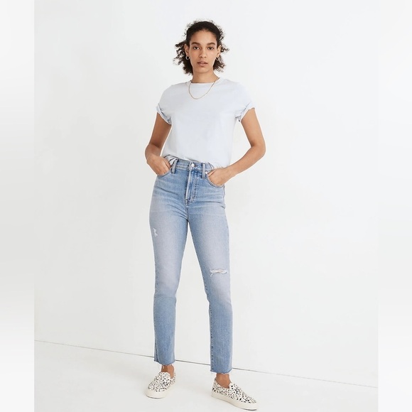 Madewell | The Perfect Vinatge Jean In Coffey Wash: Worn In Edition Size 30 - Picture 3 of 16